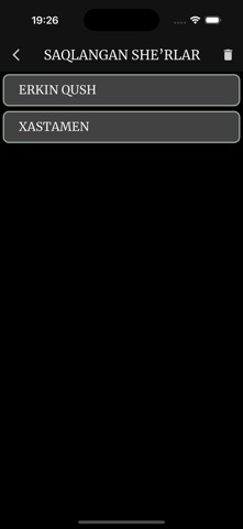 Oybek she'rlari screenshot
