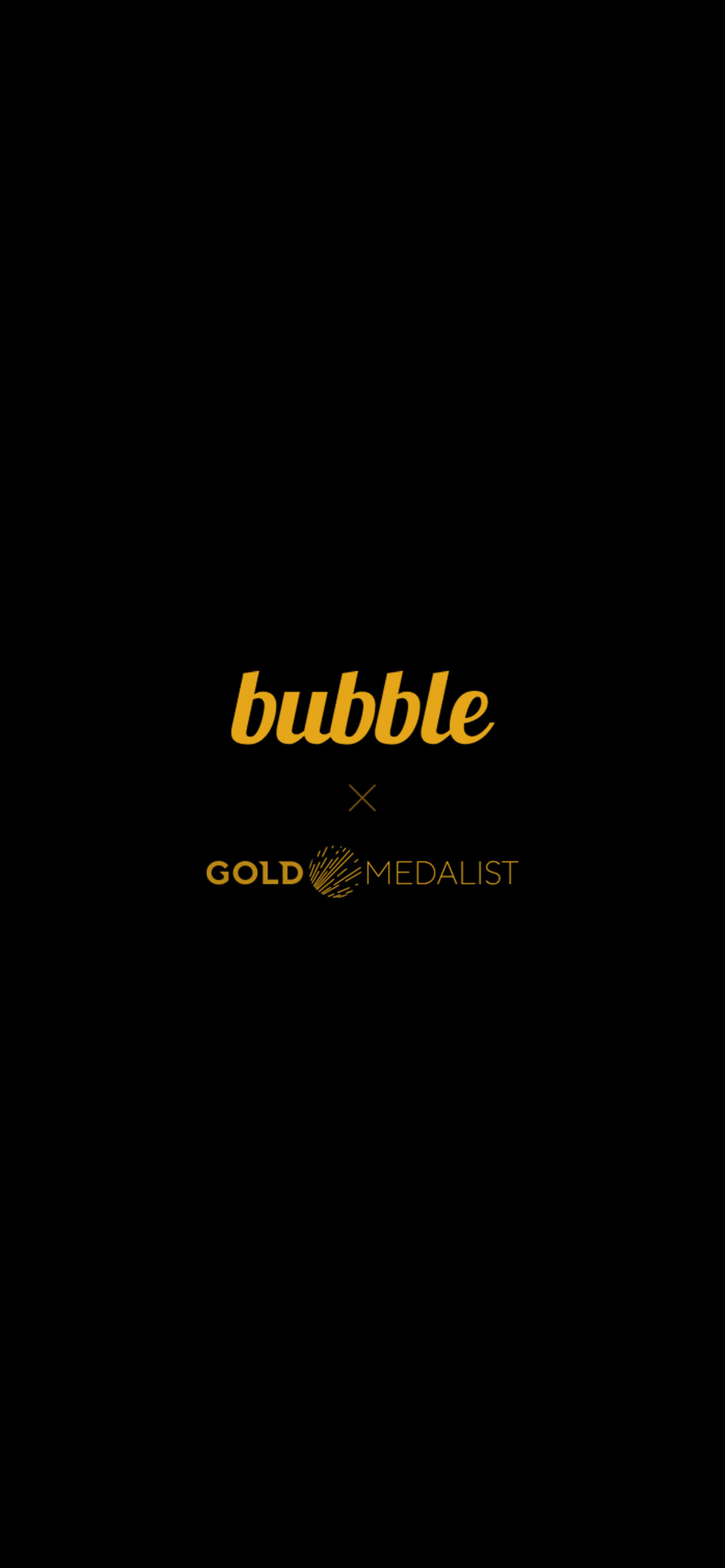 bubble for GOLDMEDALIST