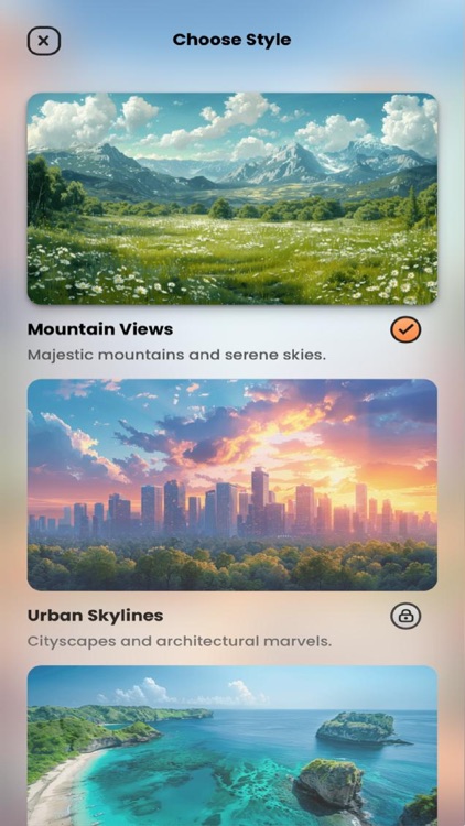 AI Landscape Designs Generator