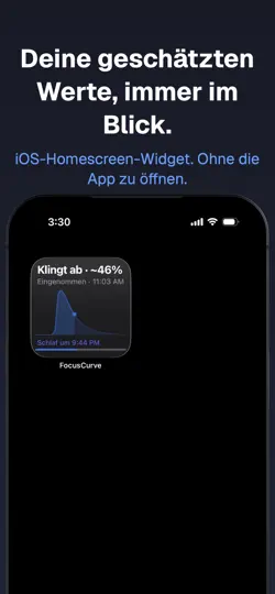 Screenshot von FocusCurve: ADHS Med-Tracker auf dem iPhone 5
