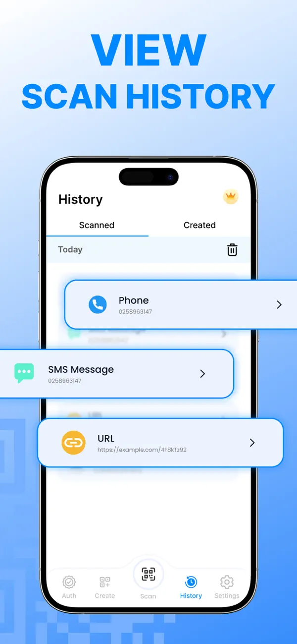 #6. Scan QR Code - Barcode Reader (iOS) Ved: Phuc Tran