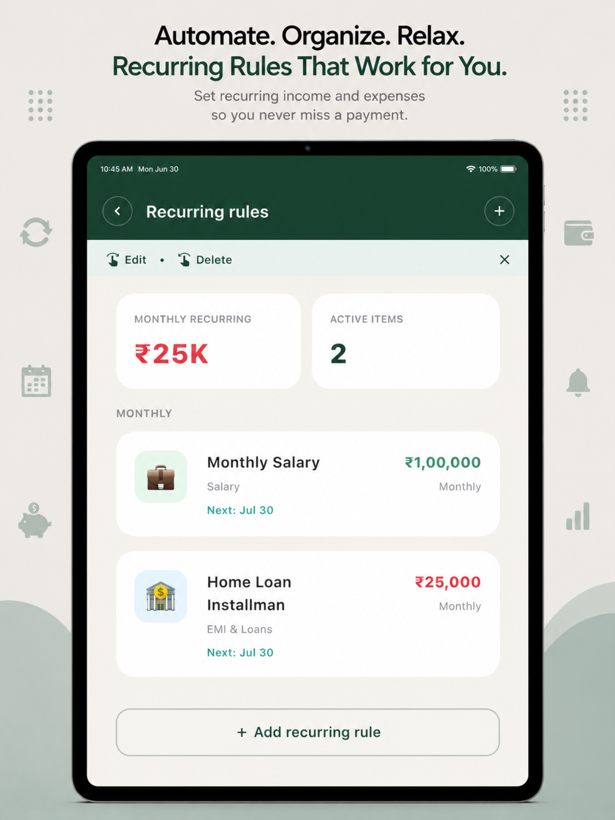 Expense Tracker & Planner