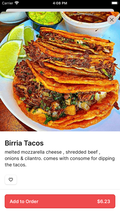 El Agave Azul iPhone screenshot 3 - Food & Drink app