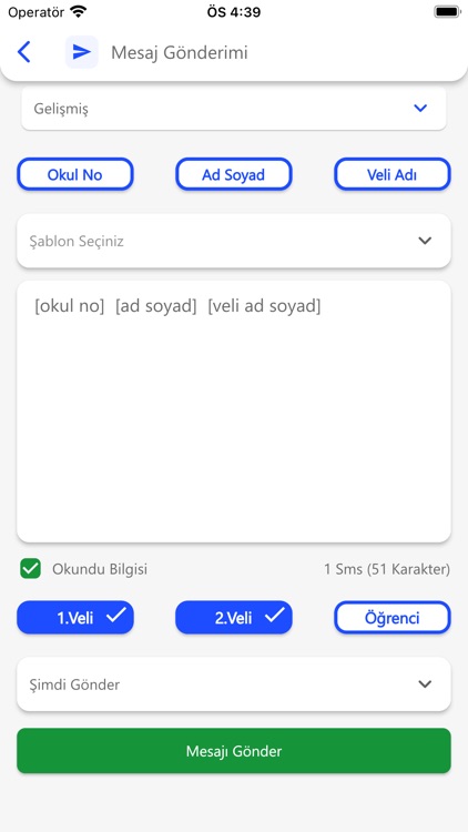 ilkSMS | e-Okul SMS Sistemi