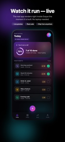 App screenshot