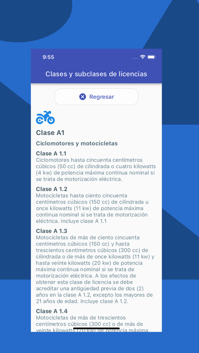Examen de conducir Motos Screenshot