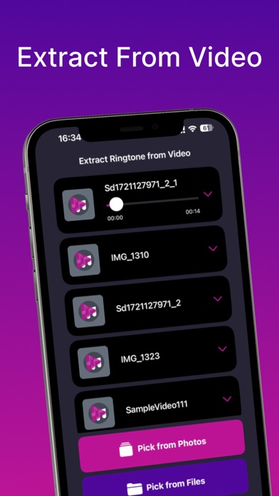 Ringtones(MAKER) Screenshot
