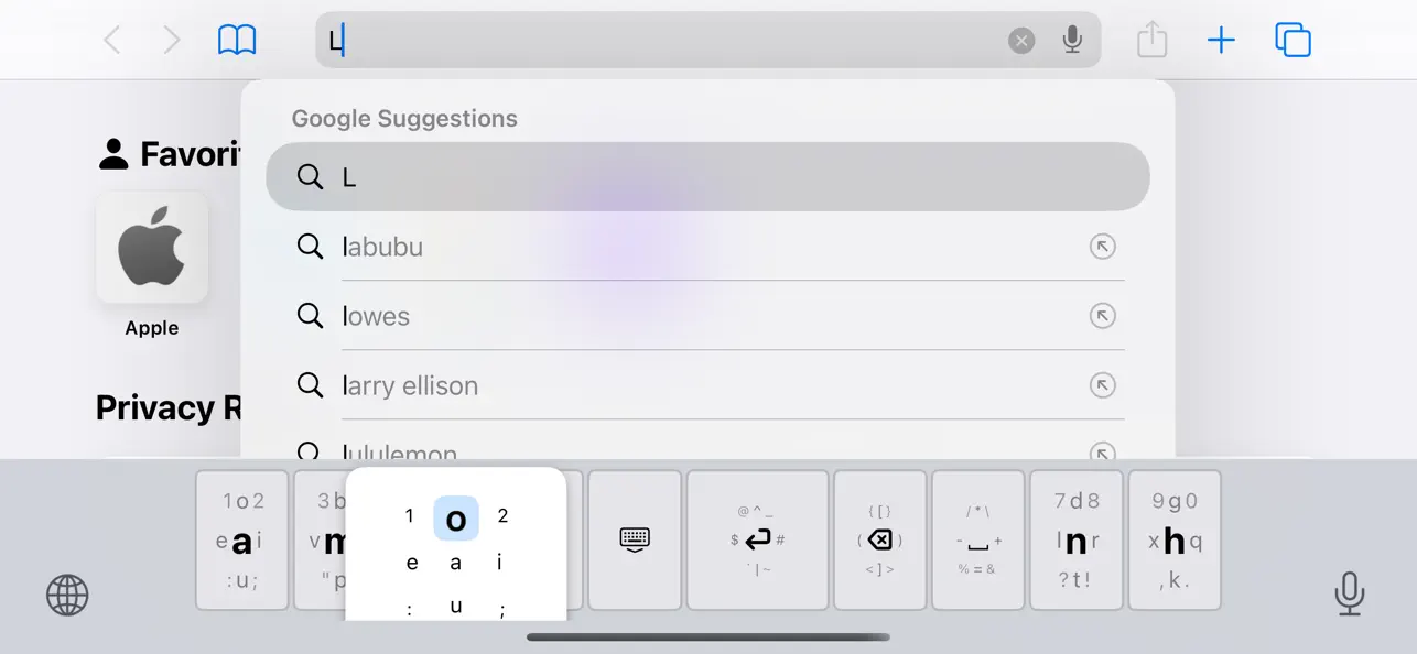 #4. Big Thumb Keyboard (iOS) Podle: Bukdu Group, LLC