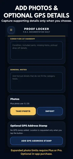 Proof Locker screenshot 4