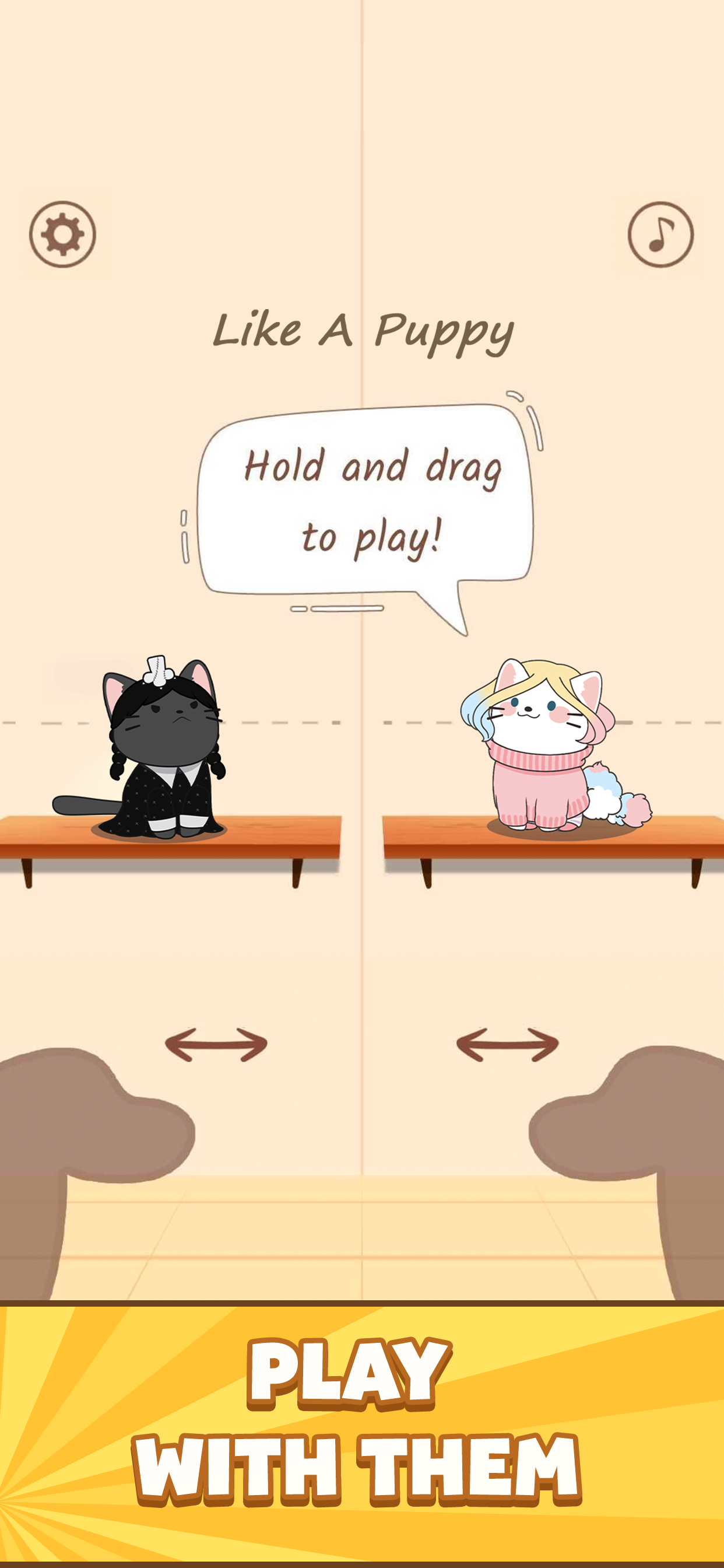 Duet Cats: 귀여운 듀엣 고양이 게임