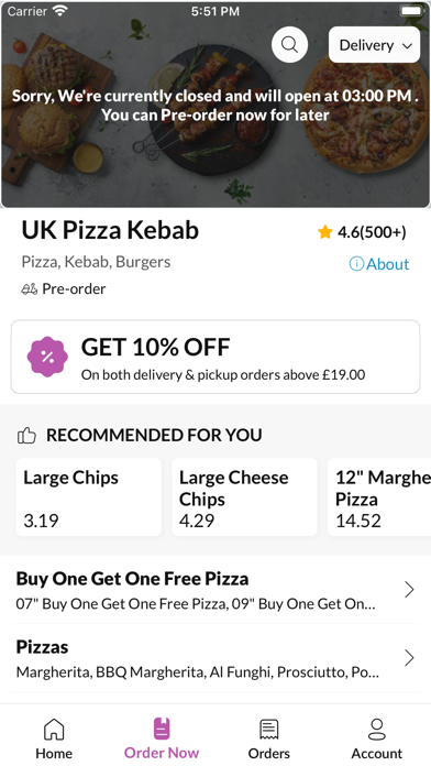 UK Pizza Kebab Screenshot