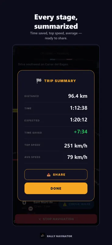Rally Navigator: Co-Driver screenshot 8 of 8