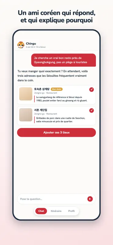Chingu - Voyage en Corée screenshot 1 of 5