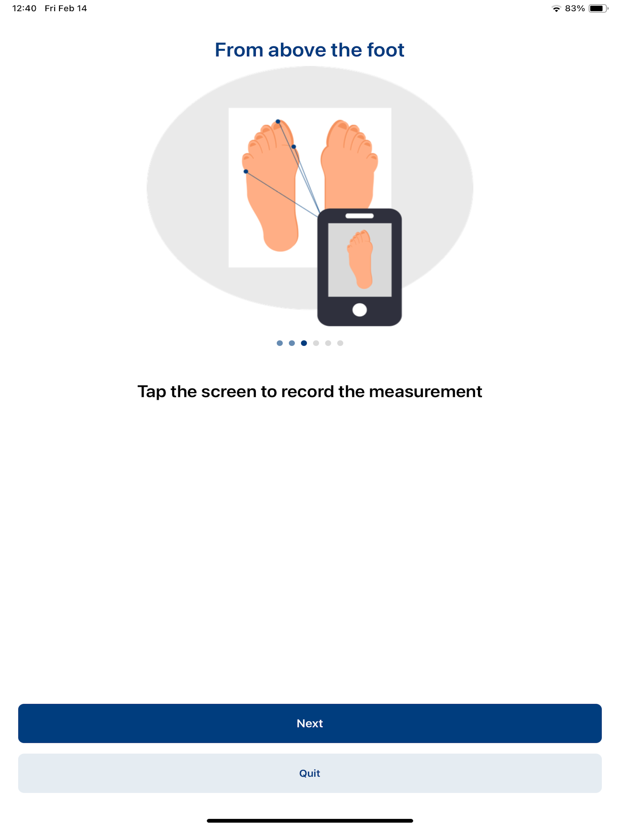 3D Feet Scanner