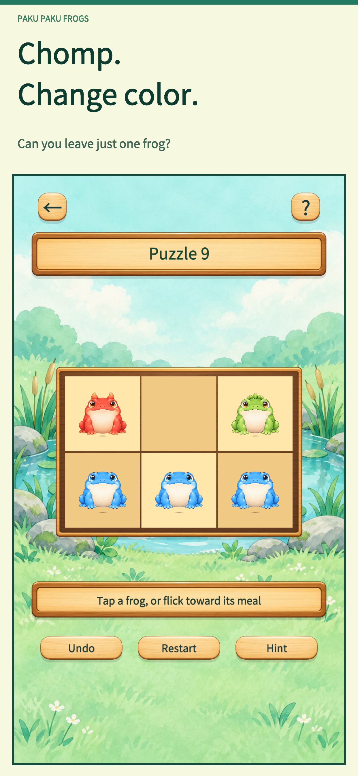 Screenshot 1 of Paku Paku Frogs