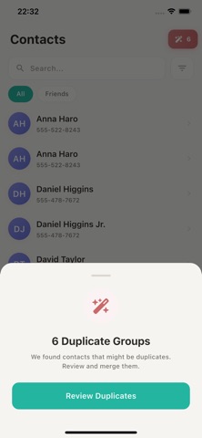 Tidy - Contacts Manager screenshot
