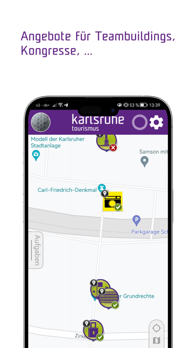 Screenshot #1 pour Karlsruhe Tourismus