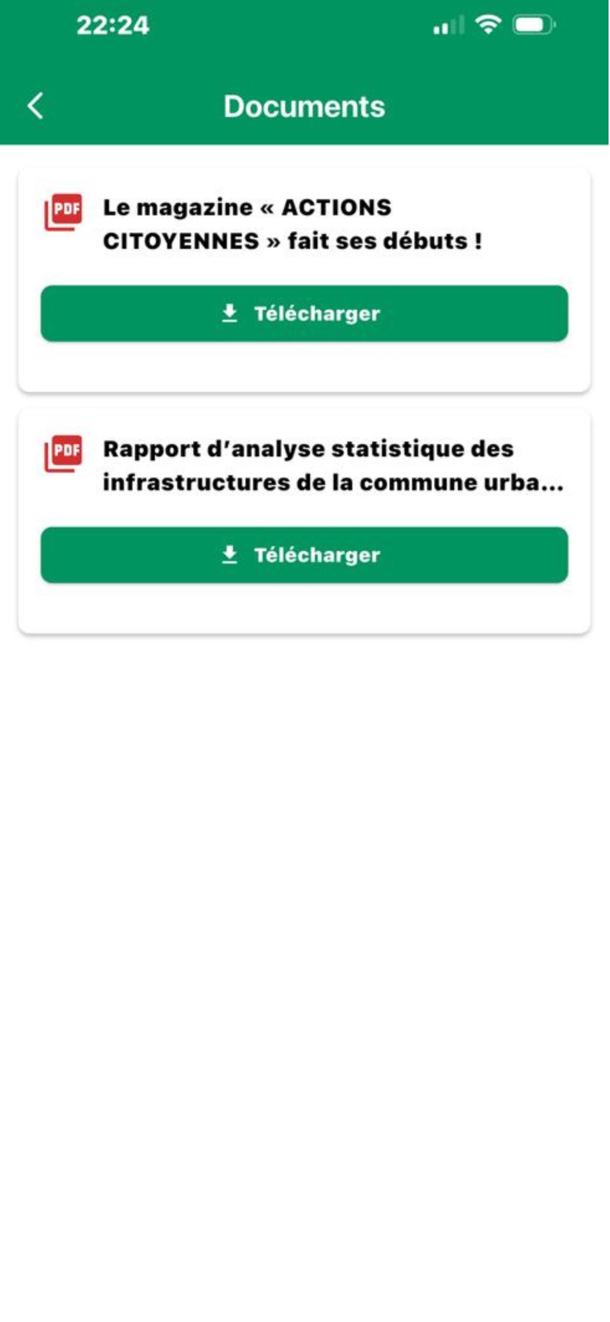 Screenshot 4 of CitizenLab Guinée