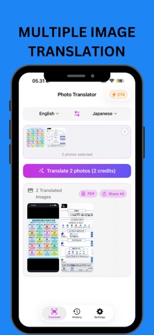 Photo Translator: AI Camera iPhone screenshot