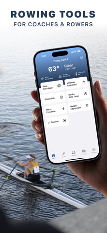 The Rowing App app screenshot
