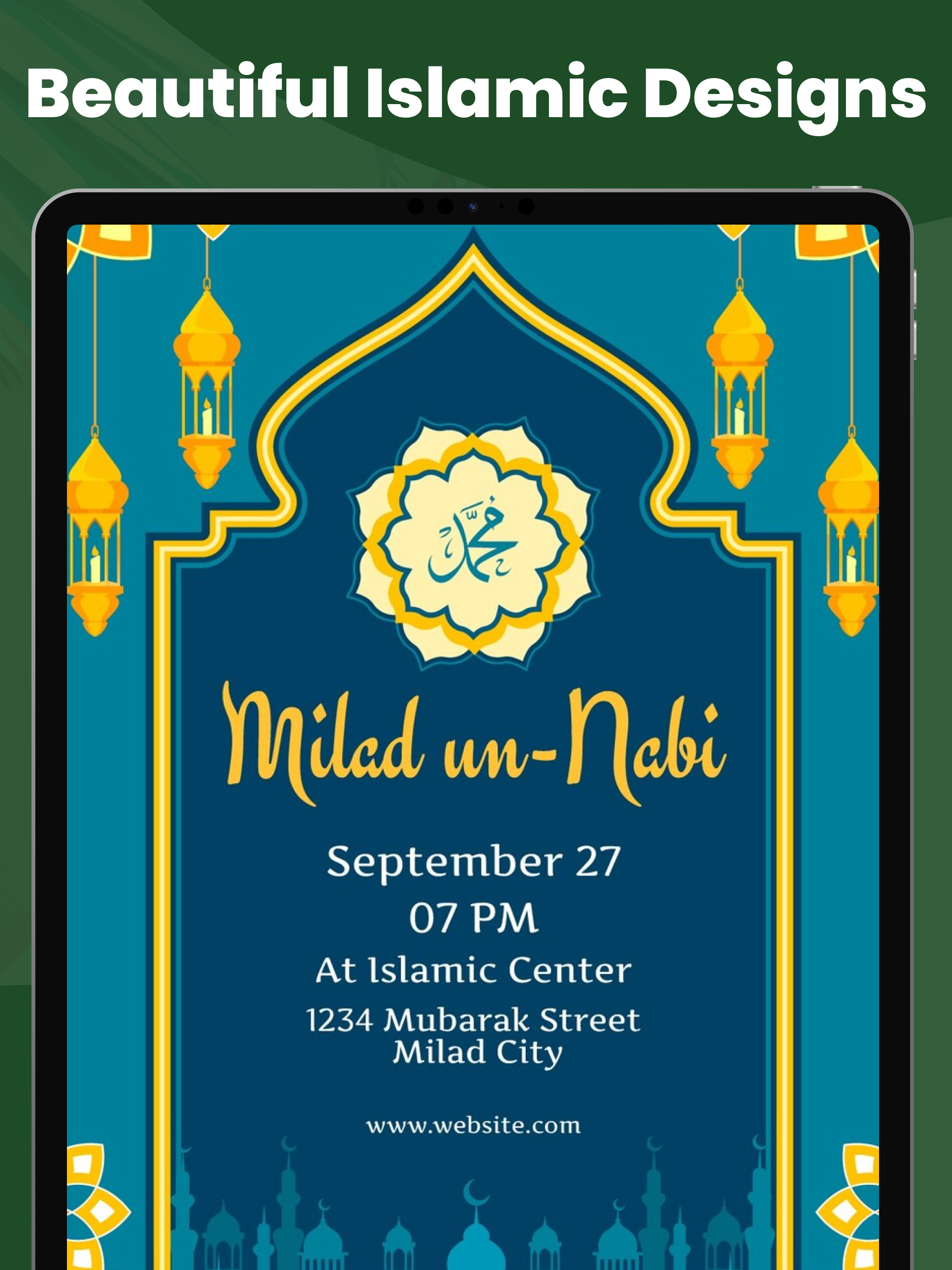 Eid & Ramadan greeting cards