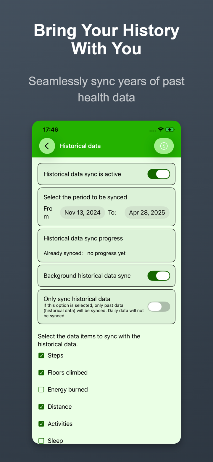 Health Sync by appyhapps screenshot 4