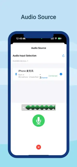 Скриншот CameraStudio - виртуальная кам на iPhone 5