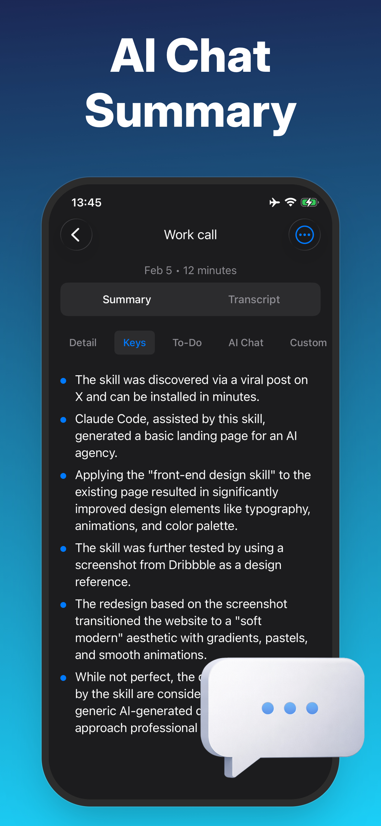AI Transcribe Voice to Text