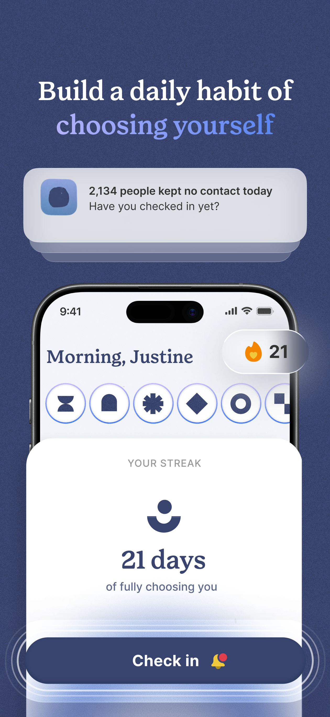 No Contact: Breakup Recovery screenshot 2