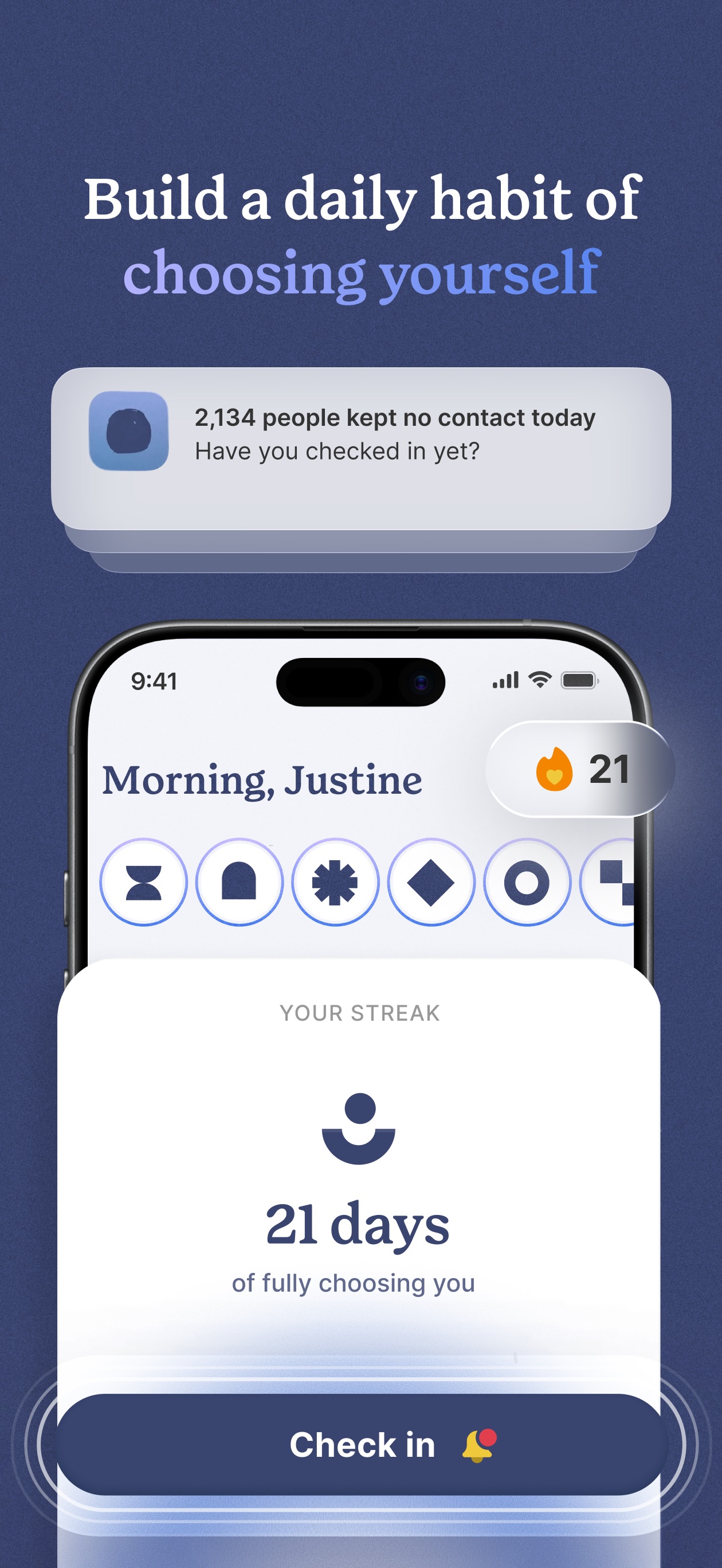 Screenshot 2 of No Contact: Breakup Recovery