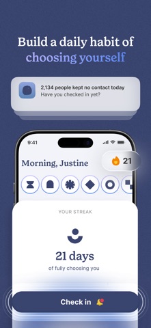No Contact: Breakup Recovery screenshot