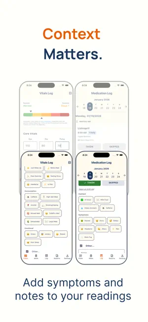 SteadyStat BP & Medication Log screenshot 4