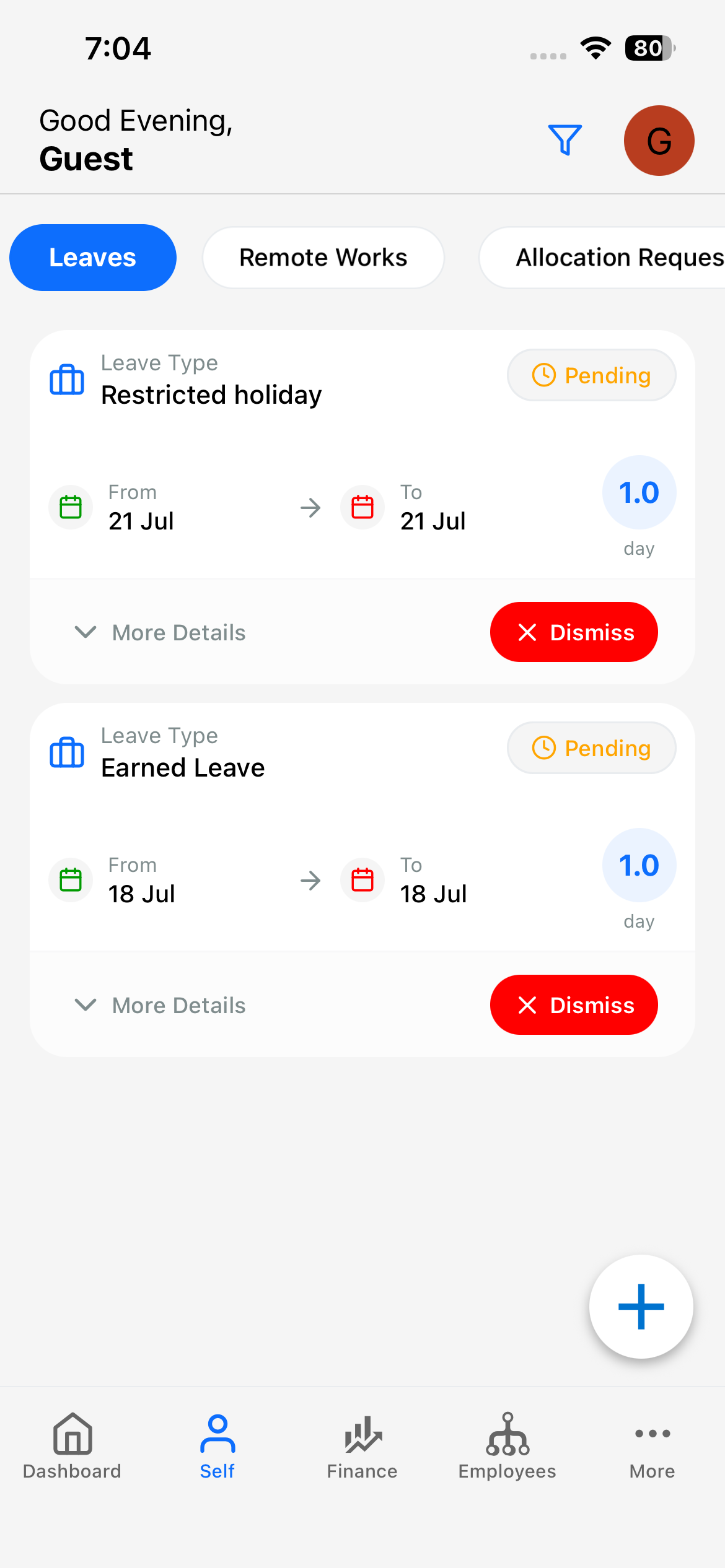 MyWorkMyDay screenshot 5