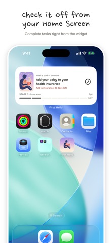 First Hello: New Dad Checklist Screenshot 6 of 6