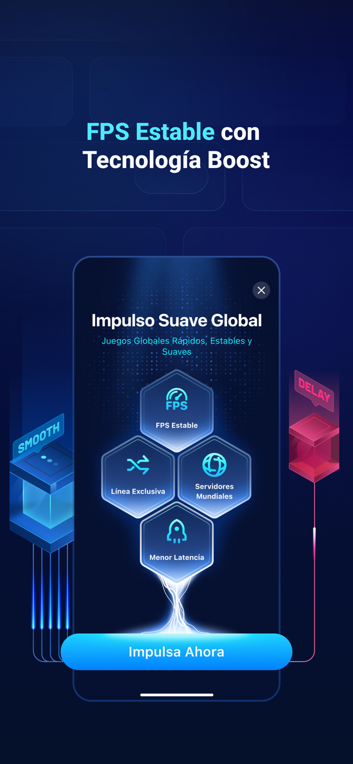 GearUP: Game Booster sin Lag screenshot 3