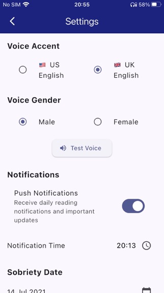 Screenshot #3 pour AA Daily Readings & Prayers