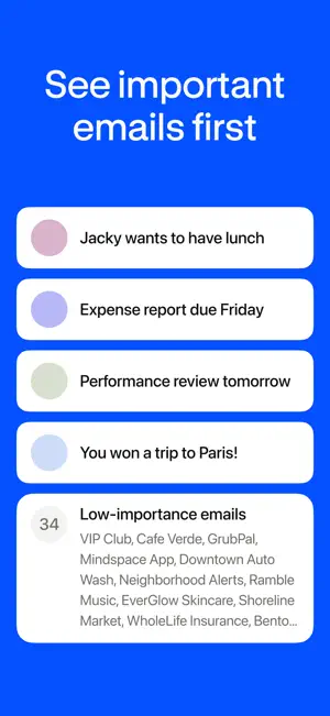 Avec - Clear your inbox in 60s screenshot 2