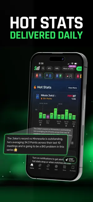 StatMate: Stats & Live Scores screenshot 4