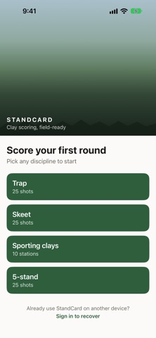 StandCard: Clay Scorekeeper Screenshot 5 of 5