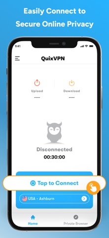 VPN Proxy Master - QuixVPN Screenshot 2 of 6