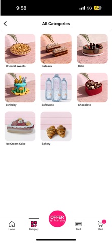 Monginis Bakery screenshot