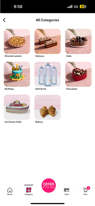 Monginis Bakery Screenshot 2 of 4