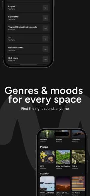 WeWaive: Royalty Free AI Music screenshot 2