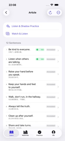 EnLoop: AI Speaking Coach Screenshot 10 of 10