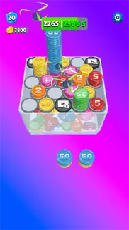 sort&stack coins:merge to win! iphone screenshot 4