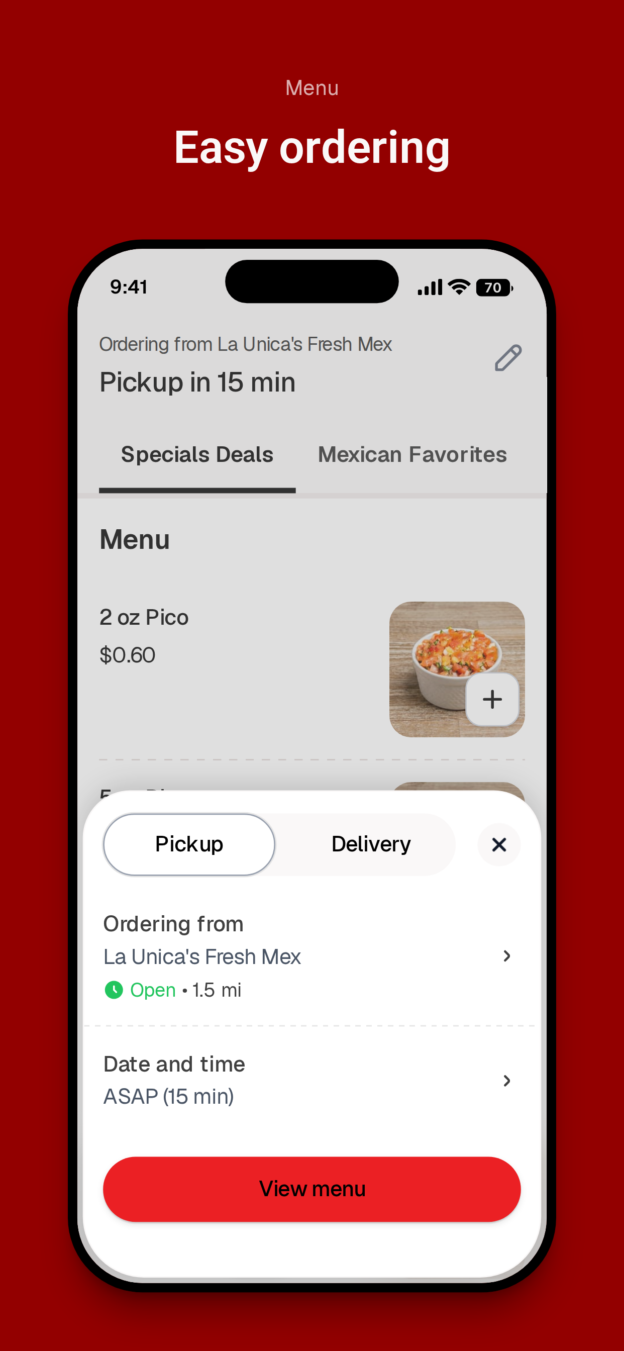 La Unica's Fresh Mex screenshot 3