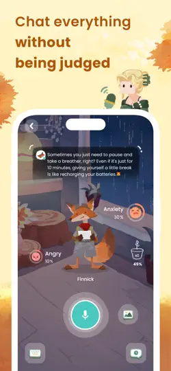 Скриншот MoodTalker -Healing Your World на iPhone 2