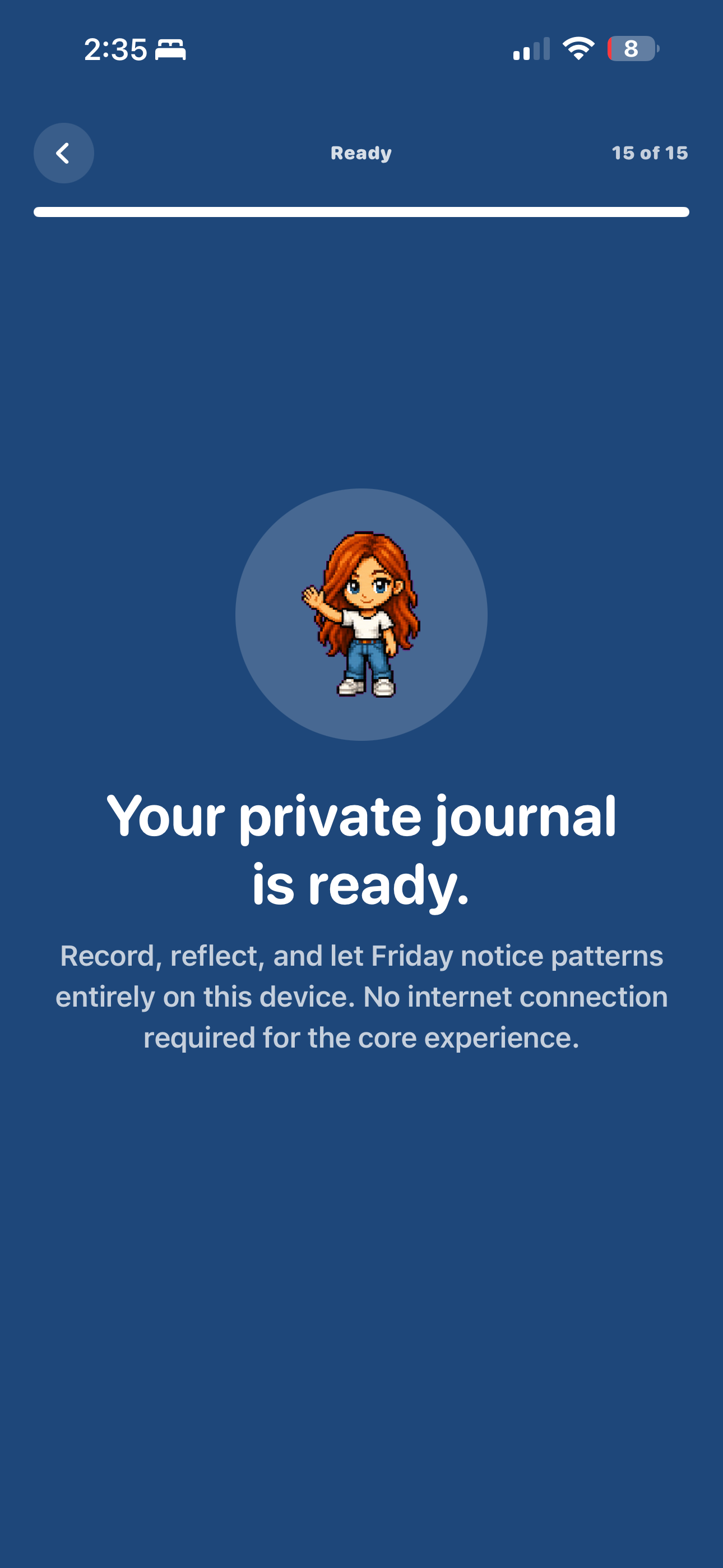 OffRecord AI Journal screenshot 3