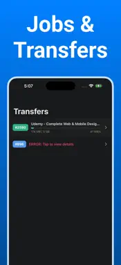 Rclone UI screenshot 3