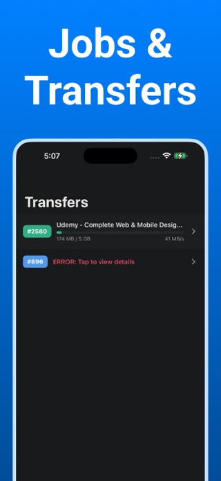 Rclone UI Screenshot 3 of 7